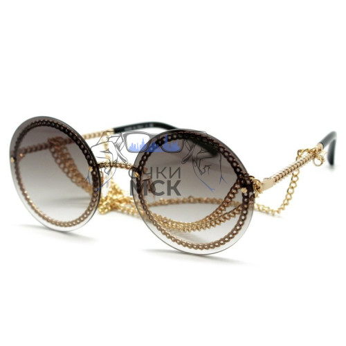 Очки Chanel 4245 Коричневый градиент солнцезащитные женские оригинал