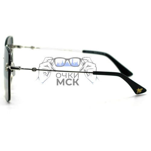 Очки Gucci GG2200 Серый зеркальный солнцезащитные женские оригинал