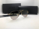 Очки Saint Laurent Aviator Brown/Gold солнцезащитные унисекс женские мужские оригинал