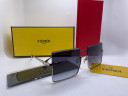 Очки Fendi Metall Silver/High Black солнцезащитные женские оригинал