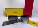 Очки Fendi Metall Silver/High Black солнцезащитные женские оригинал