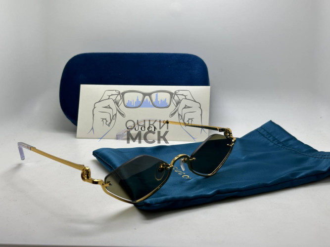 Очки Gucci 180N5 Gold/Brown солнцезащитные женские оригинал