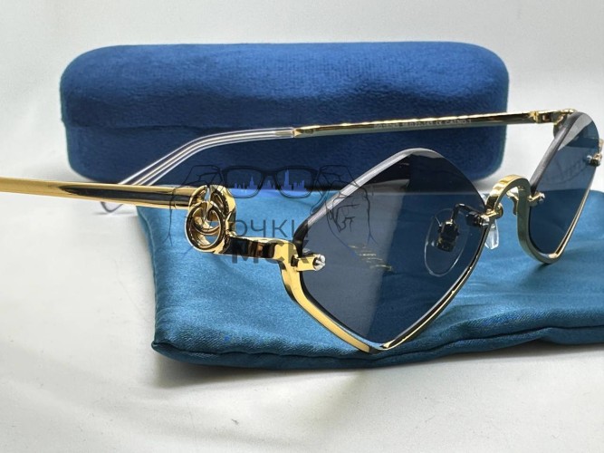 Очки Gucci 180N5 Gold/Brown солнцезащитные женские оригинал