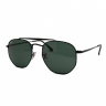 Очки Ray Ban The Marshal RB3648 серо-зелёный солнцезащитные унисекс женские мужские оригинал