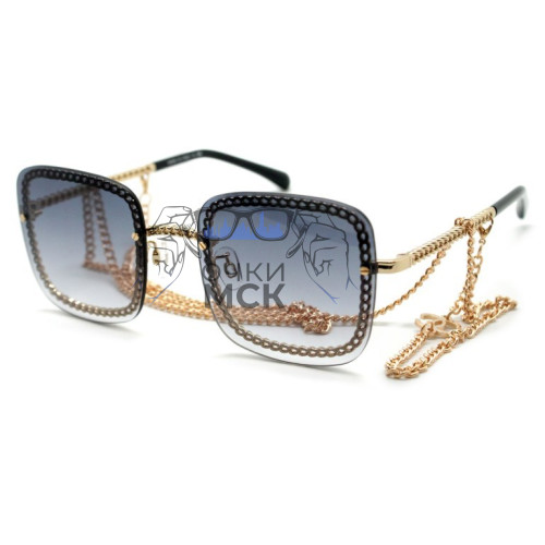 Очки Chanel 4244 Серый градиент солнцезащитные женские оригинал