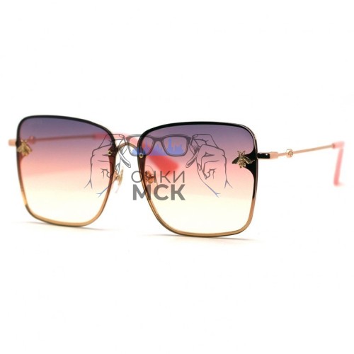 Очки Gucci GG2200 Сиренево-розовый градиент солнцезащитные женские оригинал