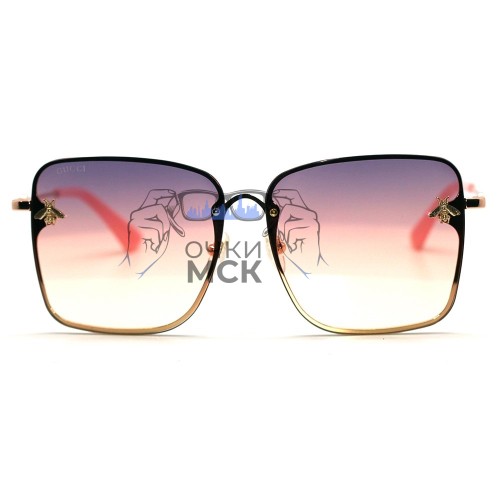 Очки Gucci GG2200 Сиренево-розовый градиент солнцезащитные женские оригинал