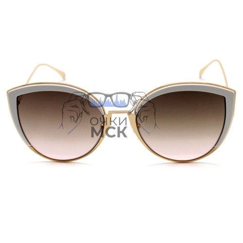 Очки Fendi F is Fendi 0337/S Коричневый градиент солнцезащитные женские оригинал