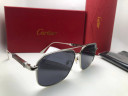 Очки Cartier Silver/Black Тёмный градиент солнцезащитные унисекс женские мужские оригинал
