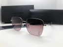 Очки Saint Laurent Marston Silver/Pink солнцезащитные унисекс женские мужские оригинал