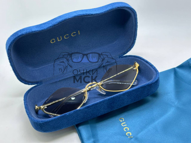 Очки Gucci 180N5 Gold/Grey солнцезащитные женские оригинал
