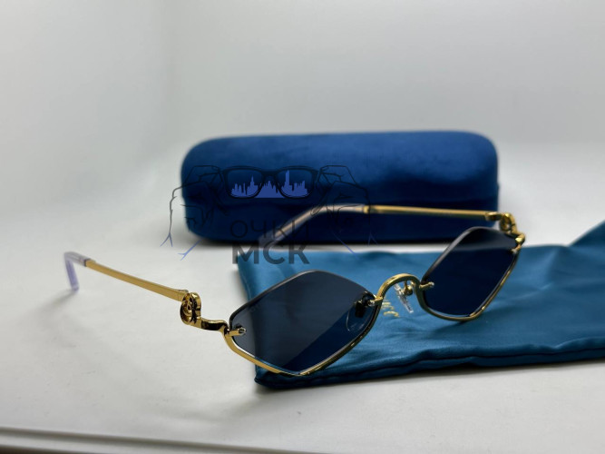 Очки Gucci 180N5 Gold/Grey солнцезащитные женские оригинал