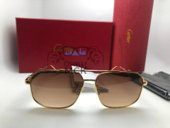 Очки Cartier Gold/Brown