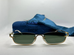 Очки Gucci Low Vintage Gold/Green