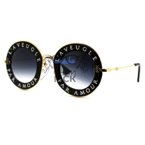 Очки Gucci GG0113S Black солнцезащитные женские оригинал