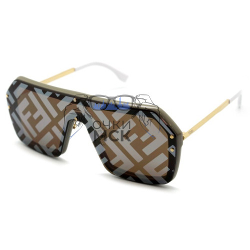 Очки Fendi Fabulous FFM 0366/G/S Коричневые солнцезащитные женские оригинал