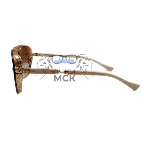 Очки Chrome Hearts POSTYANK Коричневый градиент солнцезащитные мужские оригинал