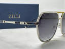 Очки Zilli Aviator Silver/Grey Серый градиент солнцезащитные унисекс женские мужские оригинал