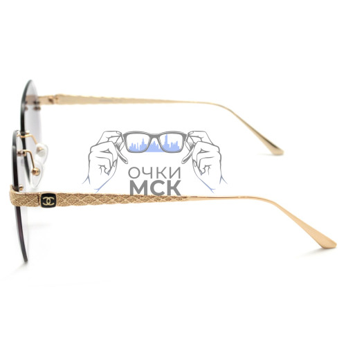 Очки Chanel CH 4259H Серый градиент солнцезащитные женские оригинал