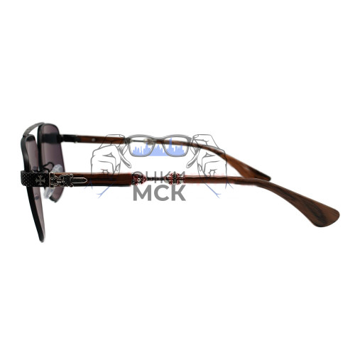 Очки Chrome Hearts PROB-I Черные солнцезащитные мужские оригинал