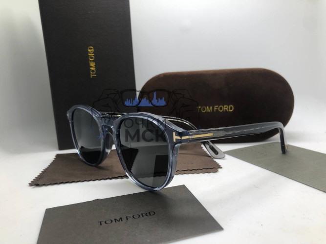 Очки Tom Ford Transparent Blue/Black солнцезащитные унисекс женские мужские оригинал