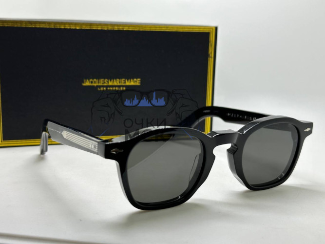 Очки Jacques Marie Mage Black/Black солнцезащитные унисекс женские мужские оригинал