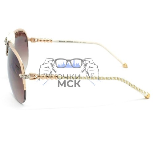 Очки Men's Chrome Hearts Desing XYKCHER Коричневый градиент солнцезащитные мужские оригинал
