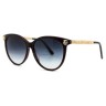 Очки Gucci 0223SK Черный градиент солнцезащитные женские оригинал