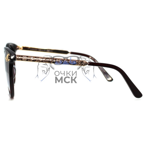 Очки Gucci 0223SK Черный градиент солнцезащитные женские оригинал