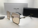 Очки Celine Octa Silver/Light Brown солнцезащитные унисекс женские мужские оригинал