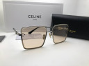 Очки Celine Octa Silver/Light Brown солнцезащитные унисекс женские мужские оригинал