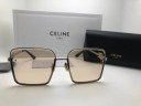 Очки Celine Octa Silver/Light Brown солнцезащитные унисекс женские мужские оригинал