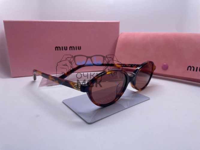 Очки Miu Miu Leo/Pink солнцезащитные женские оригинал
