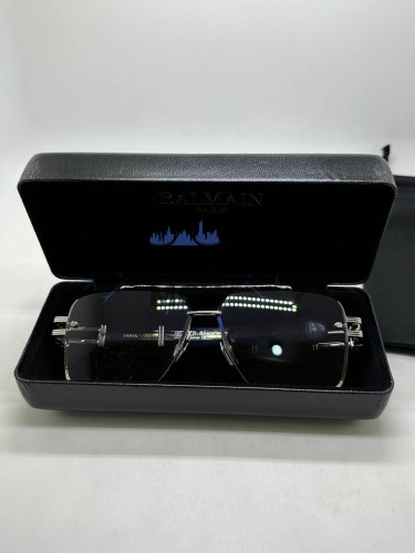 Очки Balmain Silver/Grey солнцезащитные унисекс женские мужские оригинал