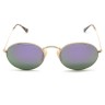 Очки Ray Ban Oval Metal RB3547N Серый градиент солнцезащитные унисекс женские мужские оригинал