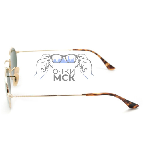 Очки Ray Ban Oval Metal RB3547N Серый градиент солнцезащитные унисекс женские мужские оригинал