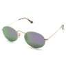 Очки Ray Ban Oval Metal RB3547N Серый градиент солнцезащитные унисекс женские мужские оригинал