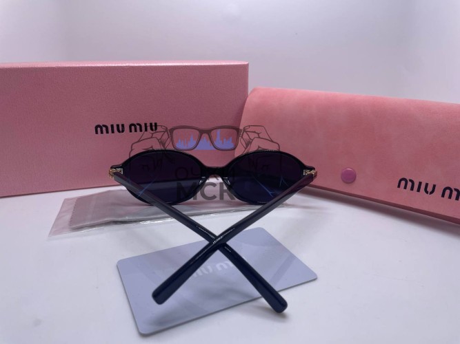 Очки Miu Miu Black/Black солнцезащитные женские оригинал