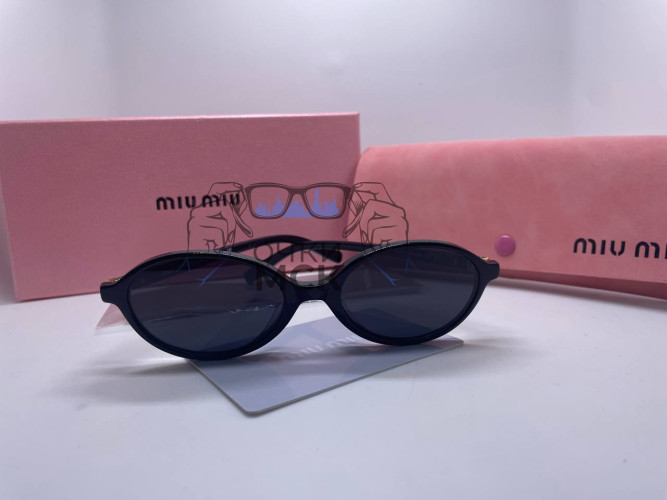 Очки Miu Miu Black/Black солнцезащитные женские оригинал