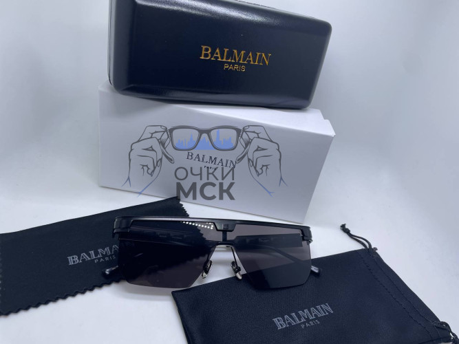 Очки Balmain Tech Black Черный градиент солнцезащитные мужские оригинал
