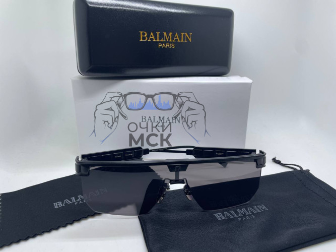Очки Balmain Tech Black Черный градиент солнцезащитные мужские оригинал