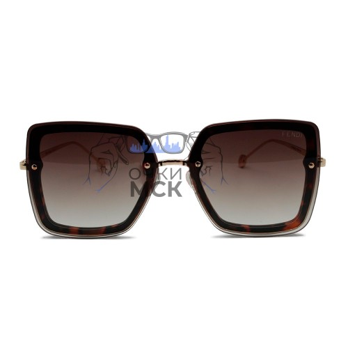 Очки Fendi FF0360S Коричневый градиент солнцезащитные женские оригинал