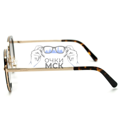 Очки Chanel CH4607 Коричневый градиент солнцезащитные женские оригинал