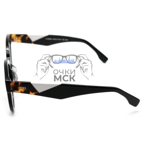 Очки Fendi Facets FF 0334/S Серый градиент солнцезащитные женские оригинал