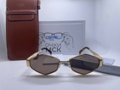 Очки Celin Rhomb Gold/Brown