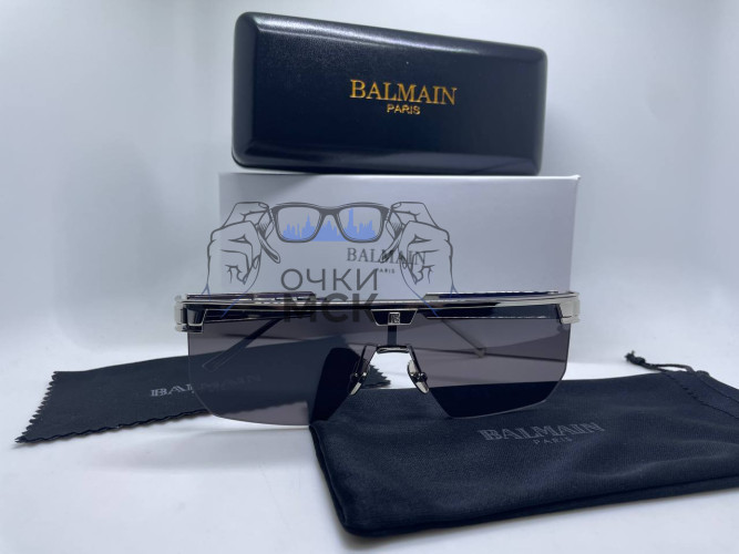 Очки Balmain Tech Silver Black Черный градиент солнцезащитные мужские оригинал