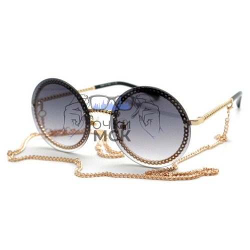 Очки Chanel 4245 Серый градиент солнцезащитные женские оригинал