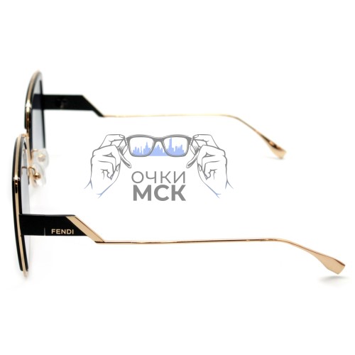 Очки Fendi FF 0036/S Серый градиент солнцезащитные женские оригинал