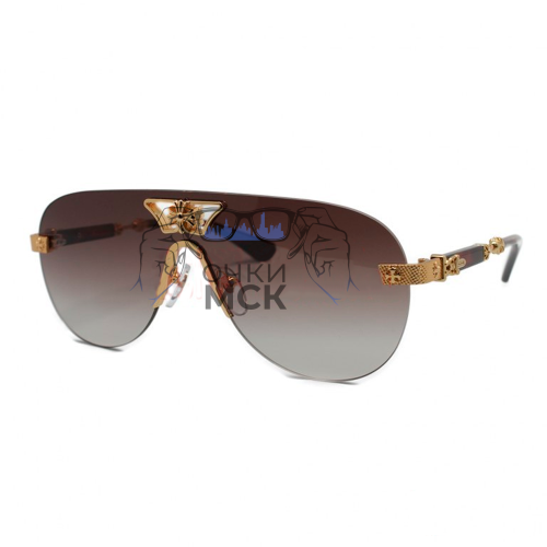 Очки Chrome Hearts SOPH-A Коричневый градиент солнцезащитные мужские оригинал