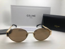 Очки Celine Minimal Gold/Brown солнцезащитные женские оригинал